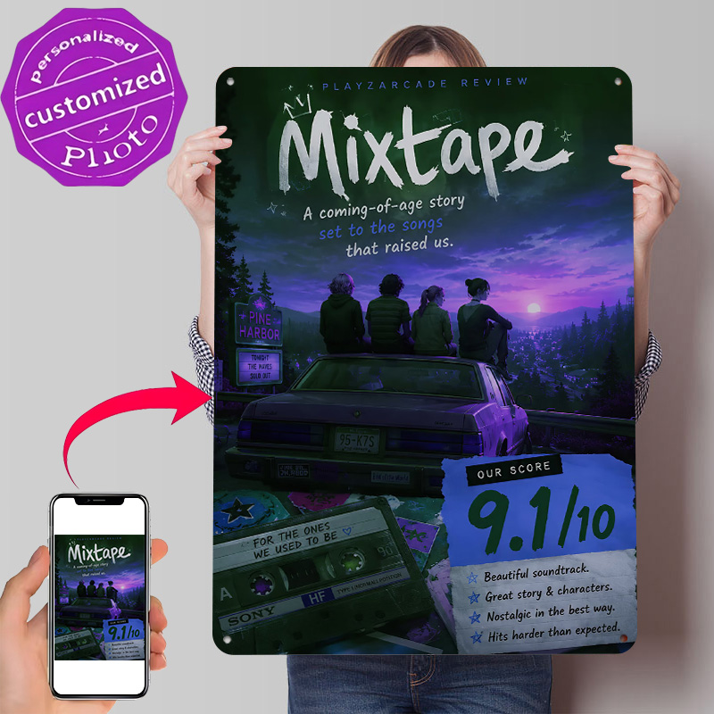 Review Home Decor - 믹스테이프 게임 리뷰 3D 질감 프린트