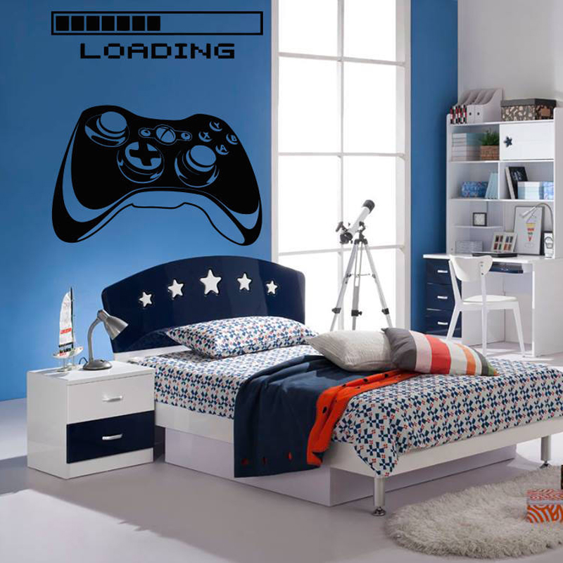 Home Decor Xbox Games - 벽 데칼 게이머 xbox 로딩 컨트롤러