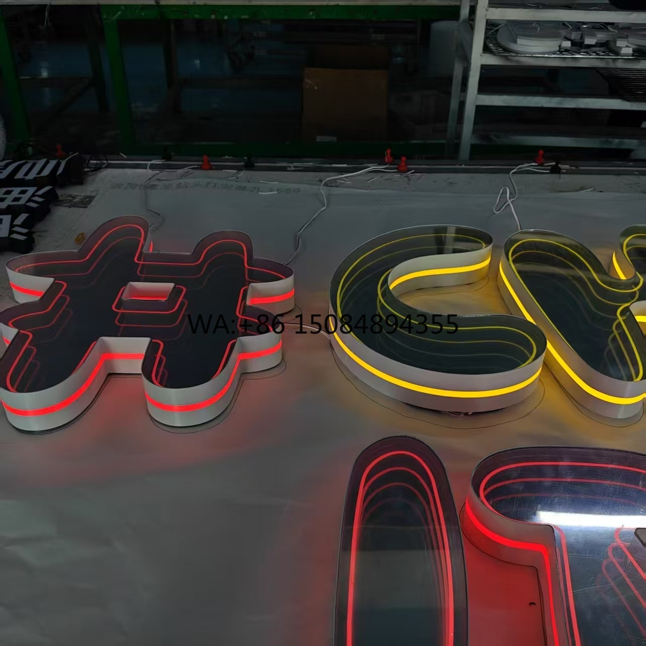 Neon Sign Led Custom - 맞춤형 인피니티 네온사인 LED 3D 아트