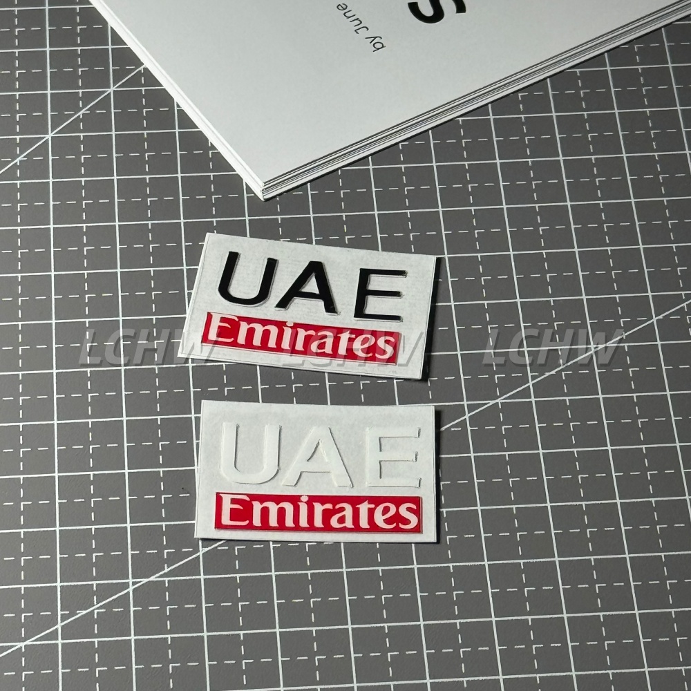 Home Decor Uae - 2개 UAE 에미레이트 자전거 프레임 비닐