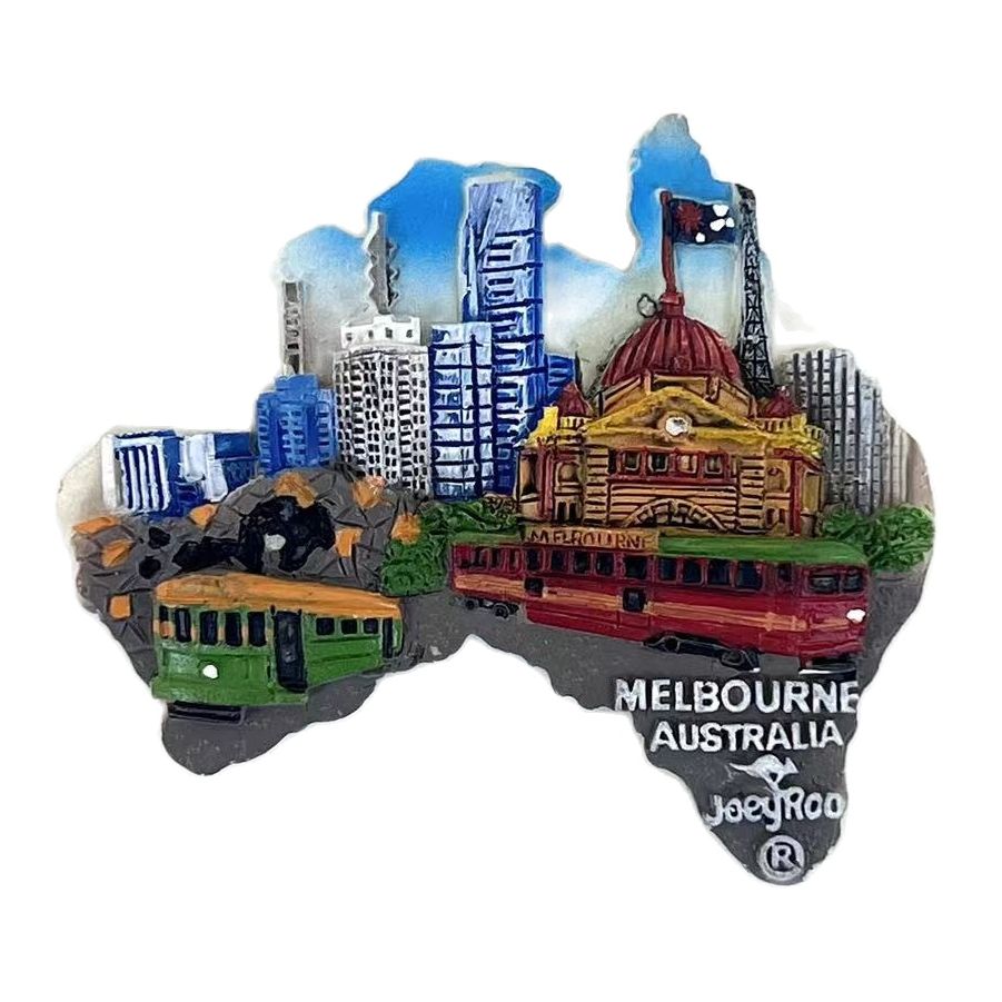 Home Decor Melbourne - 호주 냉장고 자석 기념품, 멜버른 여행