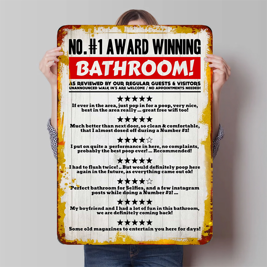 Review Home Decor - 1위 수상 경력에 빛나는 욕실 웃긴