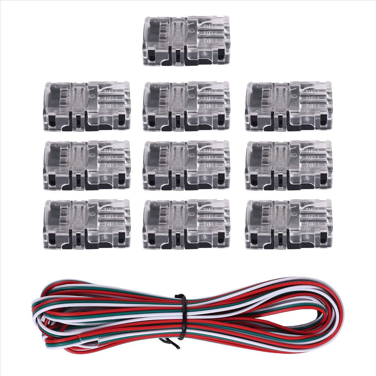 Led Strip Lights - 호환 가능한 11개 조각 조정 가능한