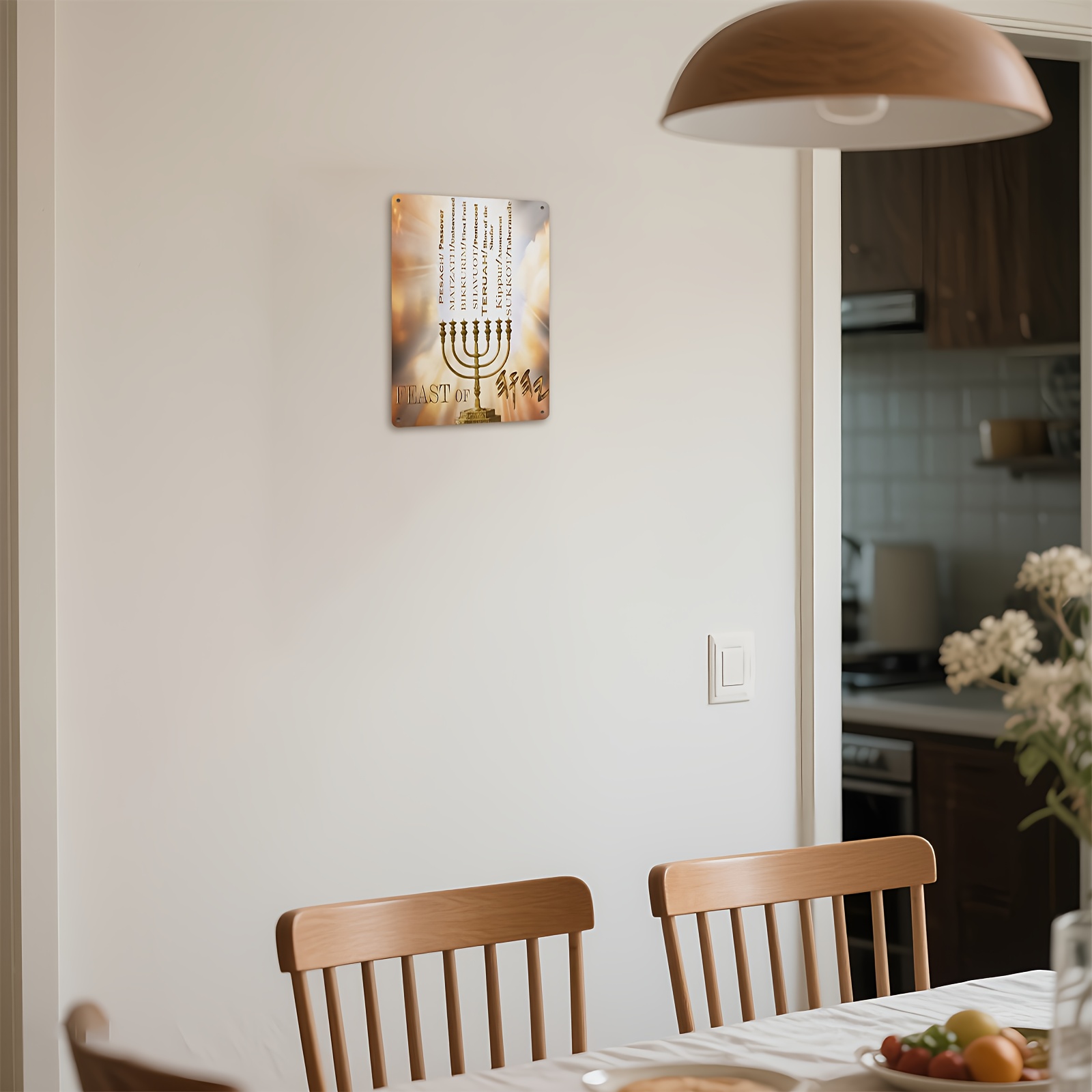 CIFBUY 히브리어 다윗의 별 알루미늄 벽 장식 8x - Home Decoration 리뷰 및 가격