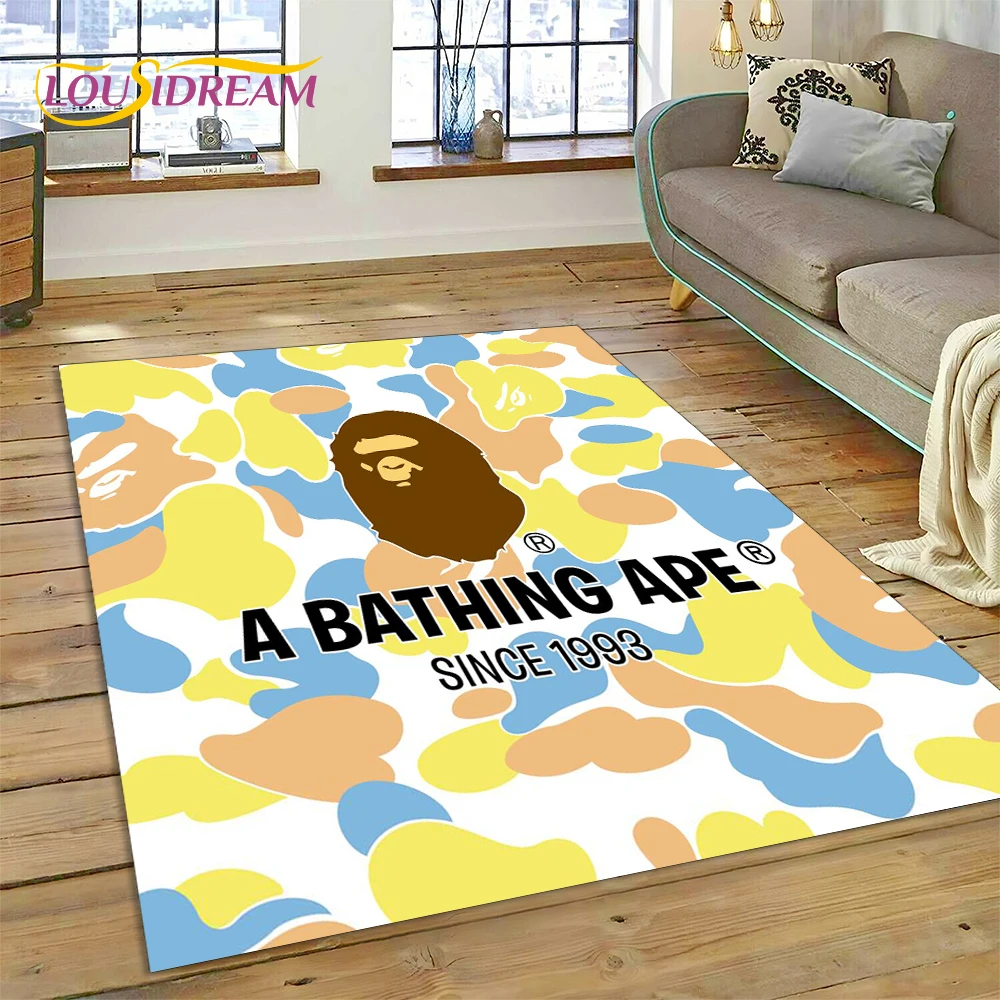3D 인쇄 B-BAPE 패션 카펫 러그 침실 거실 홈  - Home Decor Games Online Free 리뷰 및 가격
