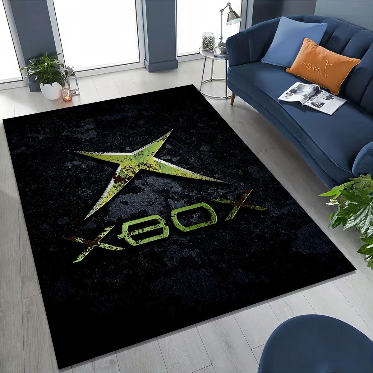 게임 컨트롤러 XBOX 아트 로고 카툰 카펫 러그 침실 - Home Decor Xbox Games 리뷰 및 가격