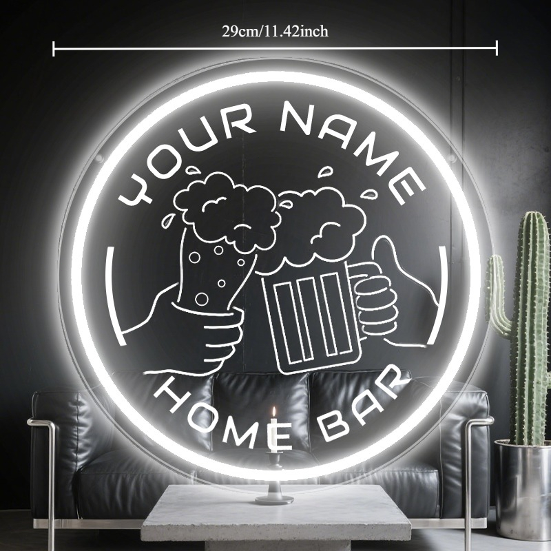 치어스 로고가 있는 맞춤형 LED 네온사인 - 개인 맞 - Neon Sign Led Custom 리뷰 및 가격