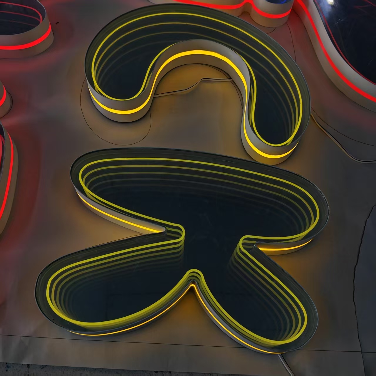 맞춤형 인피니티 네온사인 LED 3D 아트 천층 무한  - Neon Sign Led Custom 리뷰 및 가격