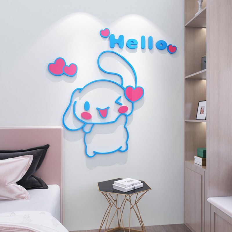 Sanrio Cinnamoroll 3D 아크릴 어린이  - Home Decor Wallpaper 리뷰 및 가격