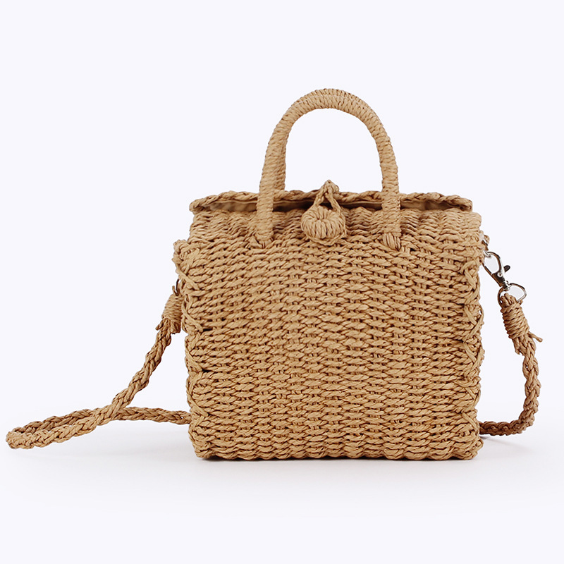여성용 빨대 비치 백, 수제 핸드백 숄더백, 라탄 비치 - Home Decor Rattan 리뷰 및 가격
