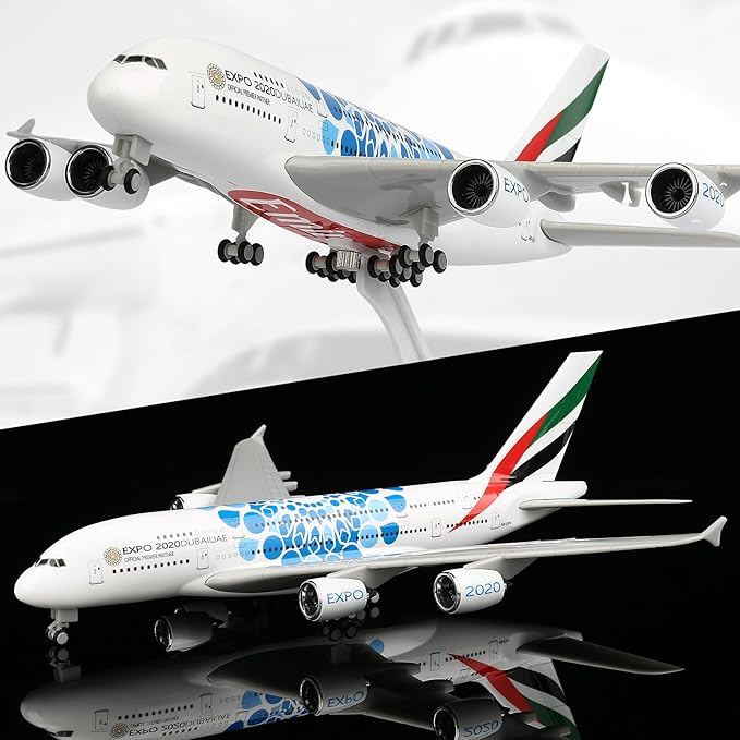 30cm UAE 엑스포 A380 항공 다이캐스트 레진  - Home Decor Uae 리뷰 및 가격