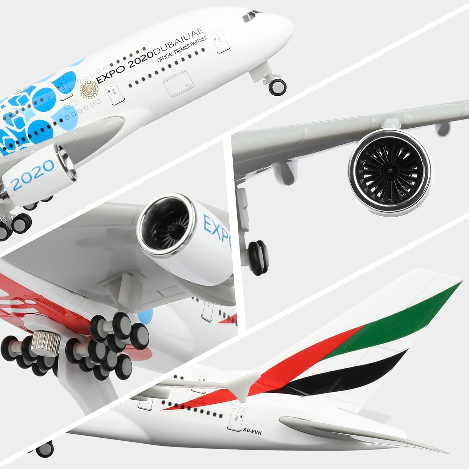 30cm UAE 엑스포 A380 항공 다이캐스트 레진  - Home Decor Uae 리뷰 및 가격