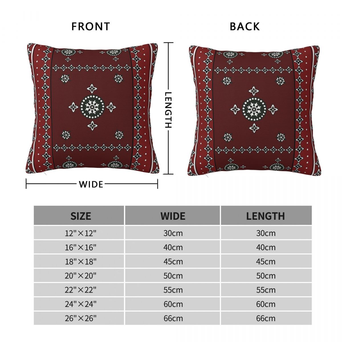 Sindhi 파키스탄 카라치 스퀘어 베개 커버 폴리에스 - Home Decor Karachi 리뷰 및 가격