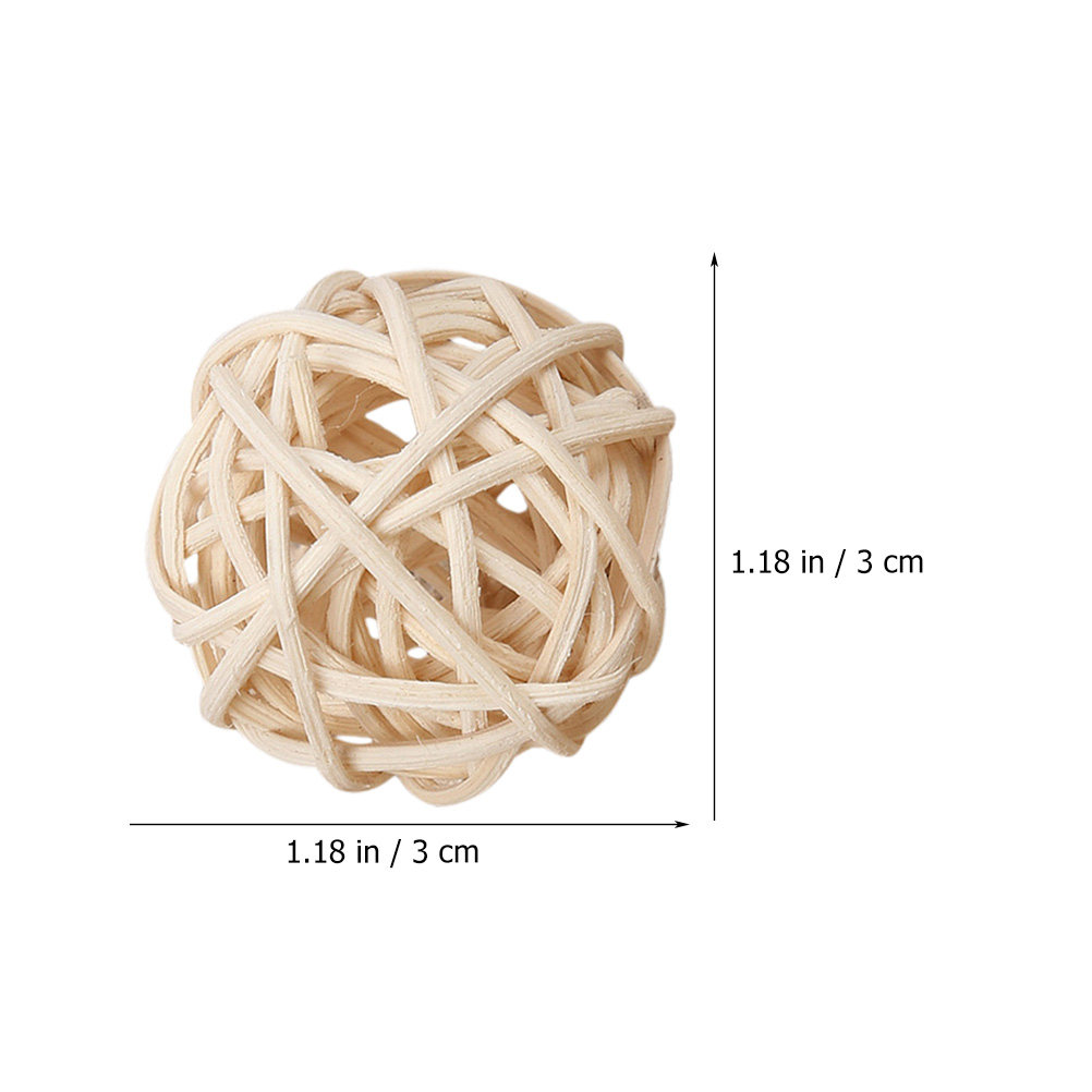 20개 아로마테라피 라탄 볼 천연 위커 디퓨저 리필 꽃 - Home Decor Rattan 리뷰 및 가격