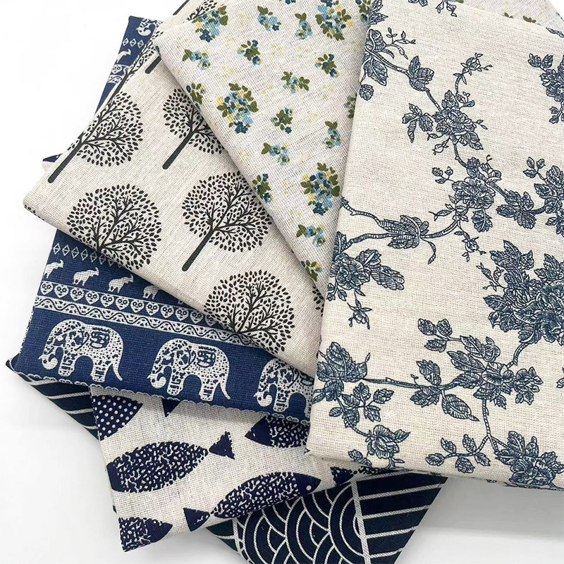 레트로 보헤미안 플로럴 코튼 린넨 혼방 원단, 테이블보 - Home Decor Com 리뷰 및 가격