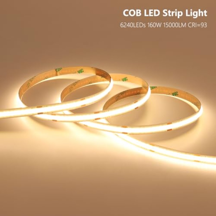 24V COB LED 스트립 조명 65.6피트 CRI  - Led Strip Lights 리뷰 및 가격