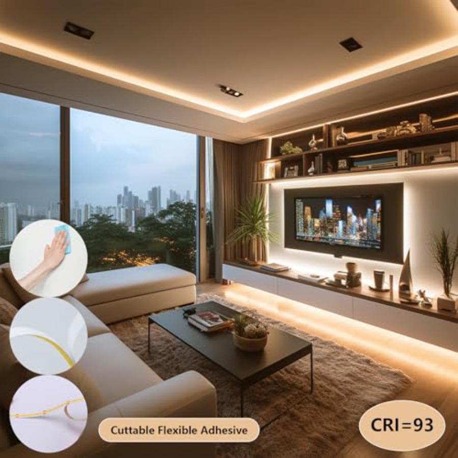 24V COB LED 스트립 조명 65.6피트 CRI  - Led Strip Lights 리뷰 및 가격