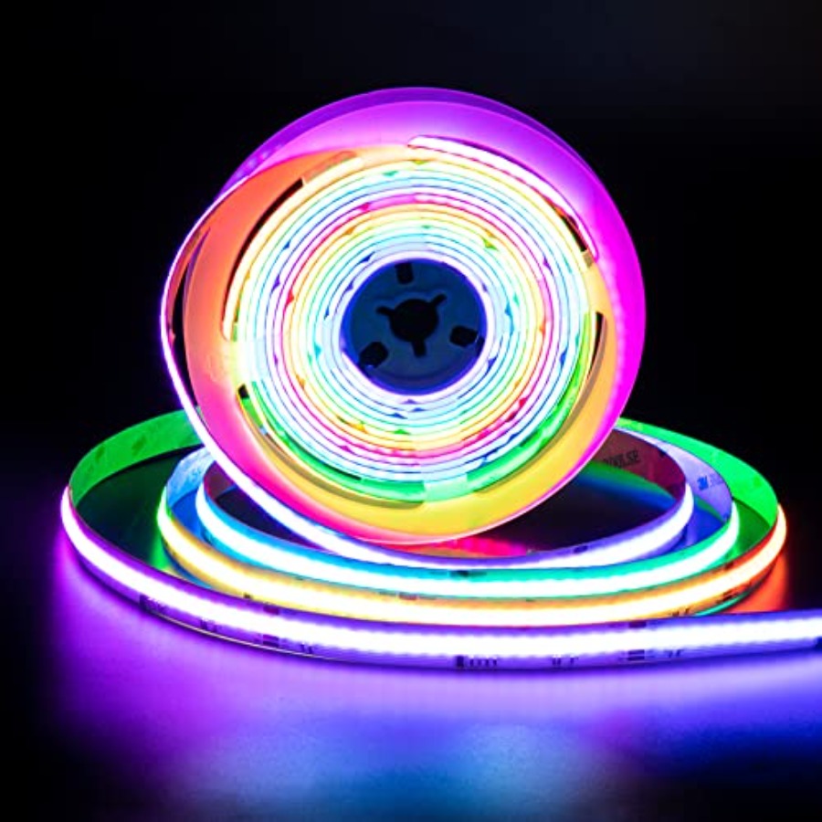 RGB 스마트 IC COB LED 스트립 라이트 주소  - Led Strip Lights 리뷰 및 가격