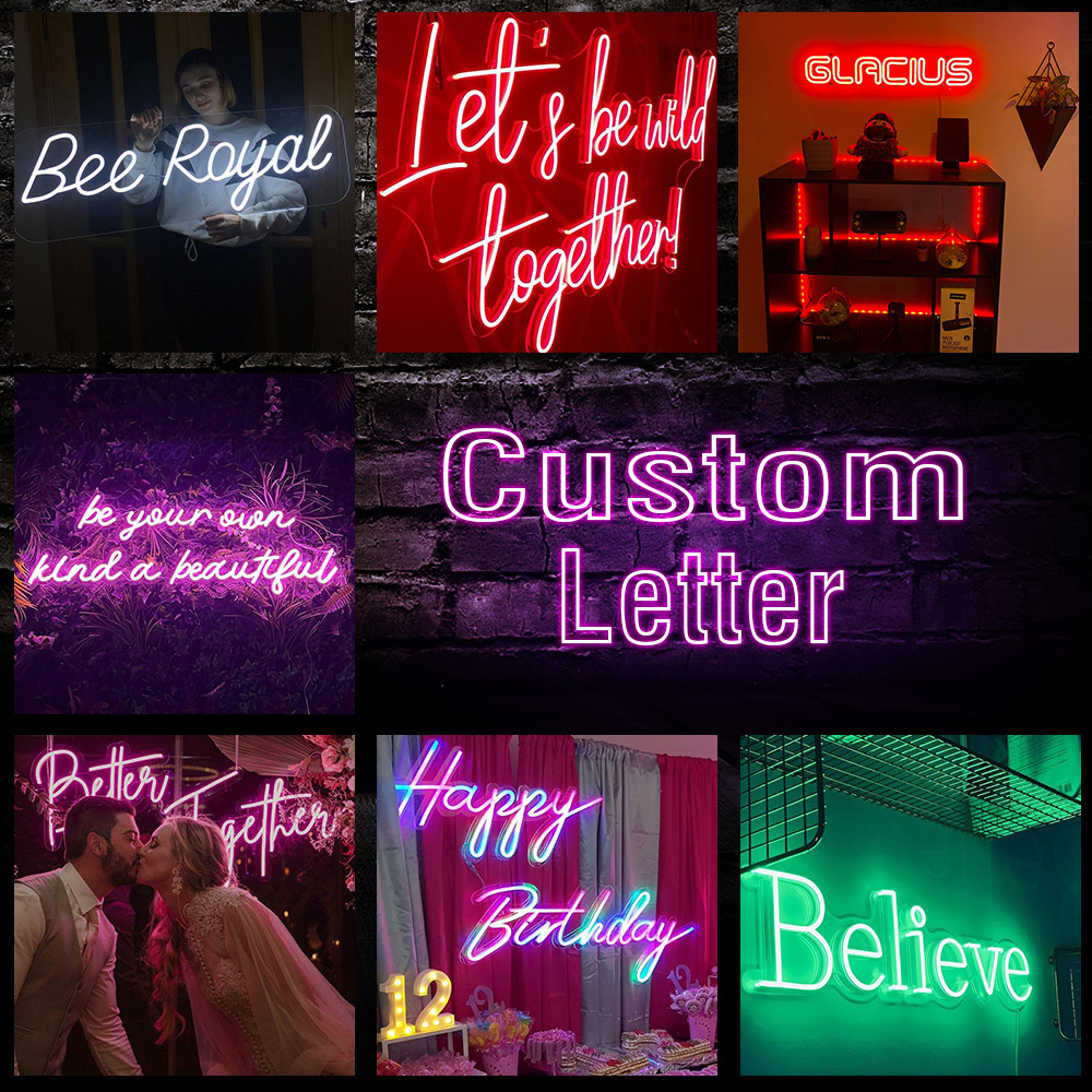 맞춤형 LED 네온사인 개인 이름 디자인 비즈니스 로고 - Neon Sign Led Custom 리뷰 및 가격