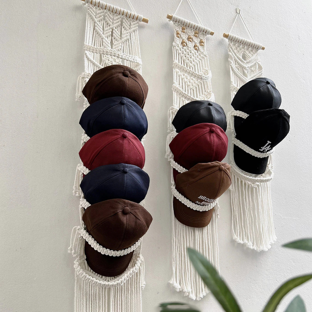 손으로 짠 얼굴 리뷰 태피스트리. 야구 모자 보관 벽걸 - Review Home Decor 리뷰 및 가격