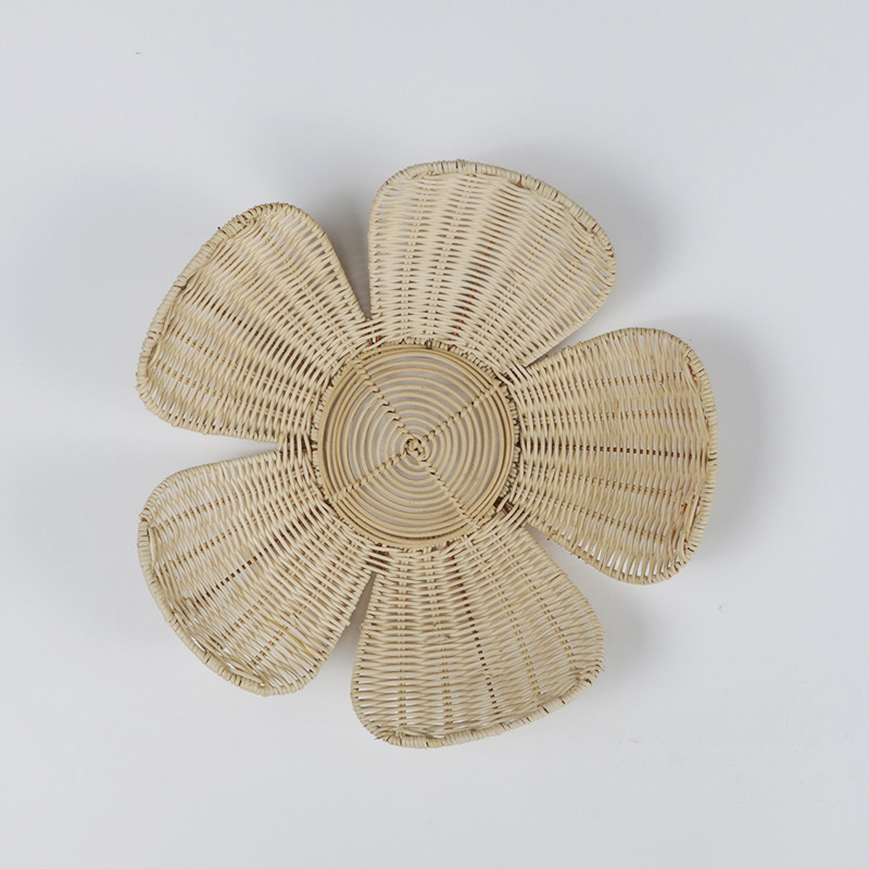 북유럽풍 라탄 꽃 벽 장식품 수공예 라탄 아트 공예 보 - Home Decor Rattan 리뷰 및 가격