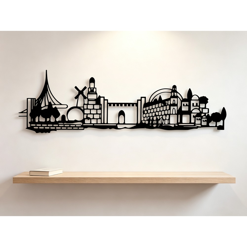 CIFBUY 금속 벽 장식 예술품, 예루살렘 스카이라인 - Home Decoration 리뷰 및 가격