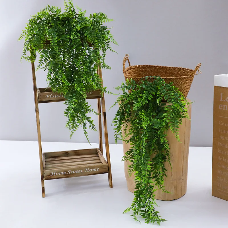 인공 벽 걸이형 페르시아 잔디 등나무, 인공 행잉 양치 - Home Decor Rattan 리뷰 및 가격