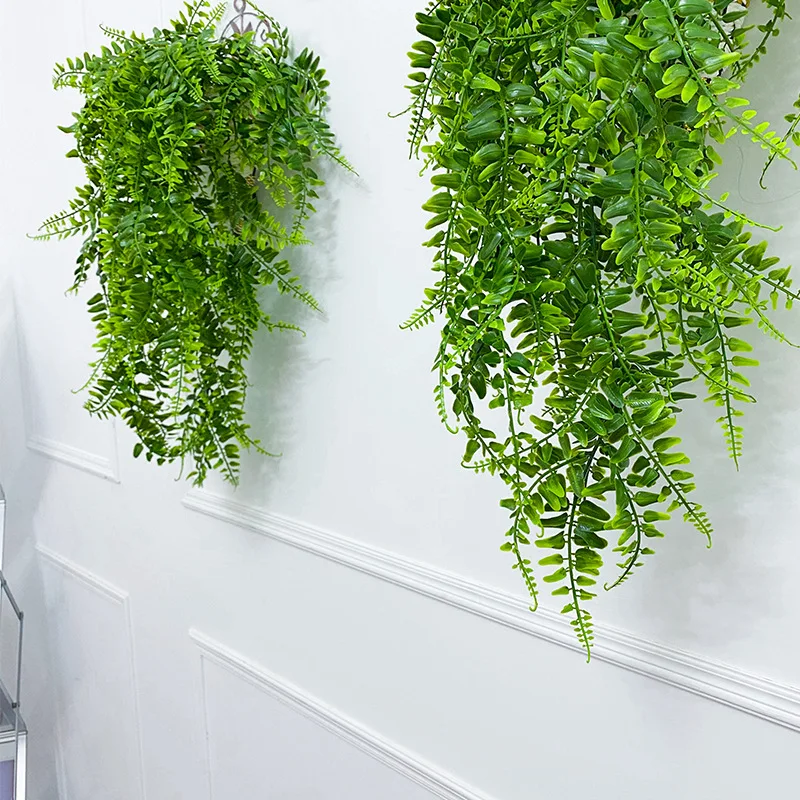 인공 벽 걸이형 페르시아 잔디 등나무, 인공 행잉 양치 - Home Decor Rattan 리뷰 및 가격