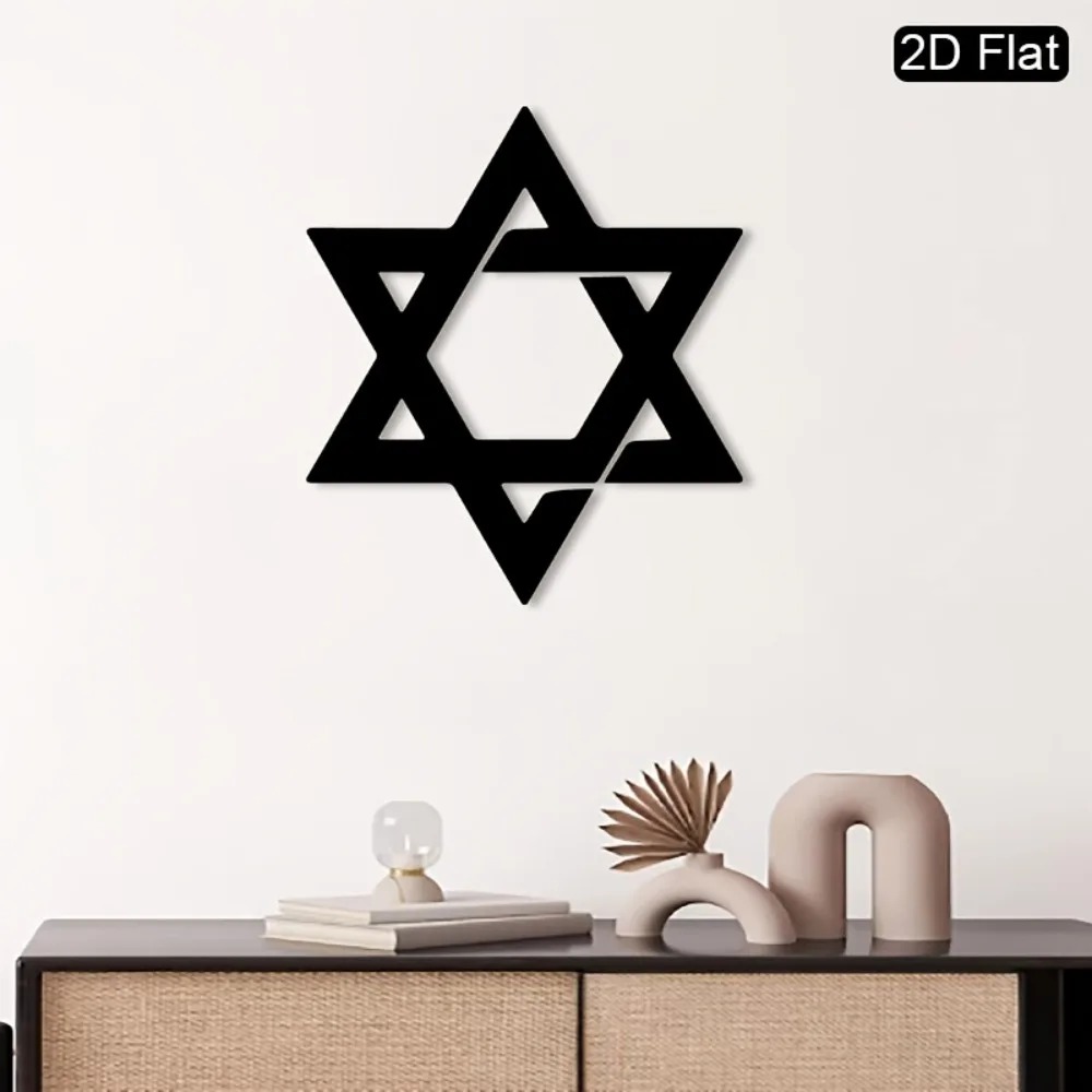 CIFBUY 철제 벽 장식 다윗의 별 금속 조각품 벽걸 - Home Decoration 리뷰 및 가격