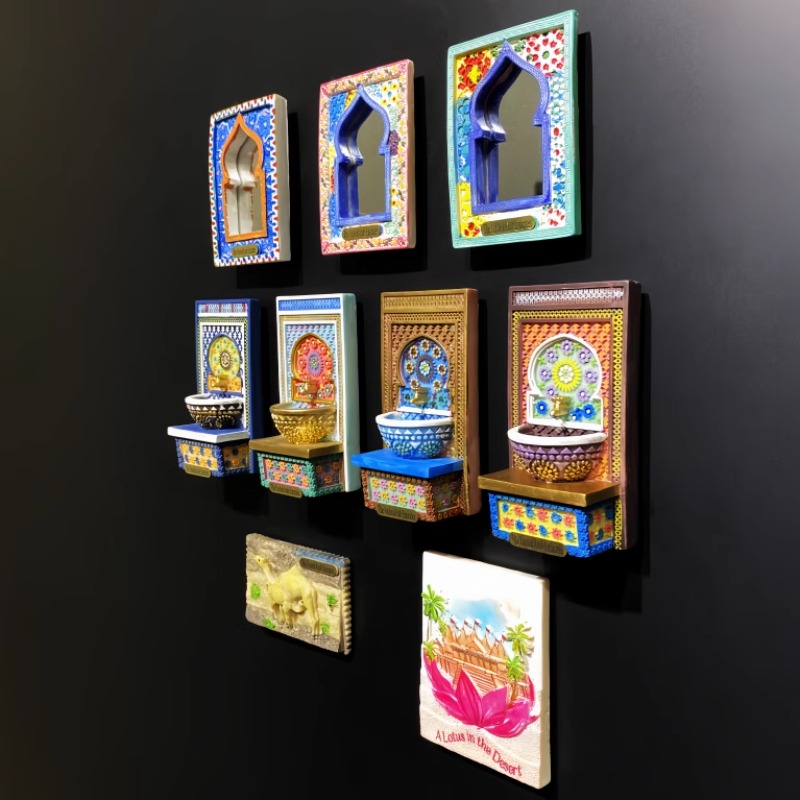 아랍 에미리트 냉장고 자석, 중동 여행 기념품, UAE - Home Decor Uae 리뷰 및 가격