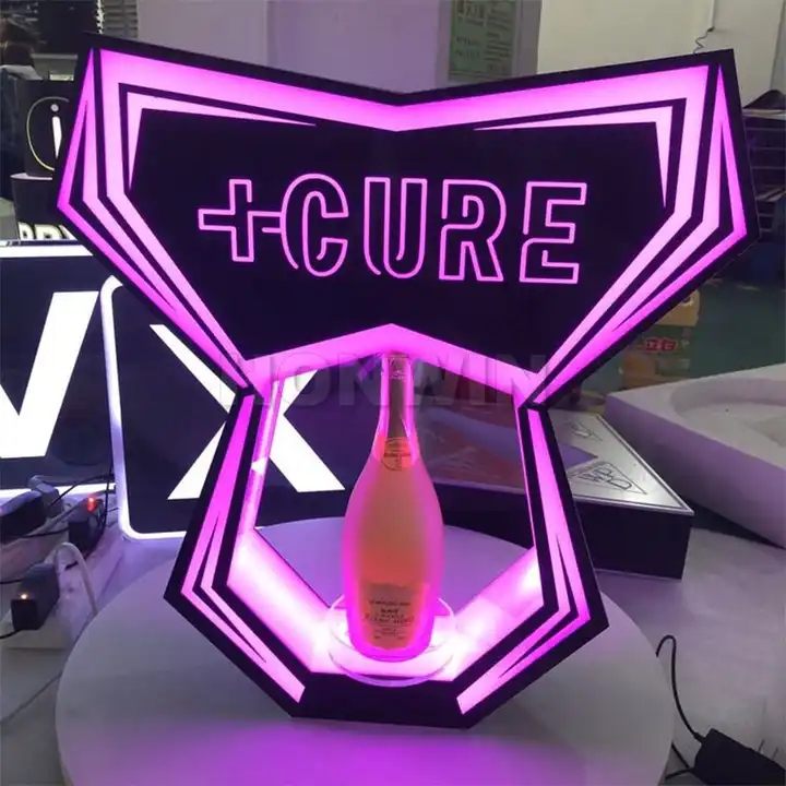 맞춤형 로고 LED VIP 넥서스 병 발표자 나이트 라 - Neon Sign Led Custom 리뷰 및 가격