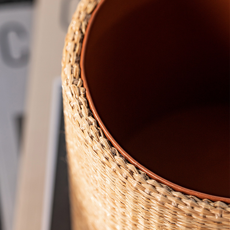 레트로 라탄 수납함 홈 거실 데스크탑 화장품 잡화 장식 - Home Decor Rattan 리뷰 및 가격