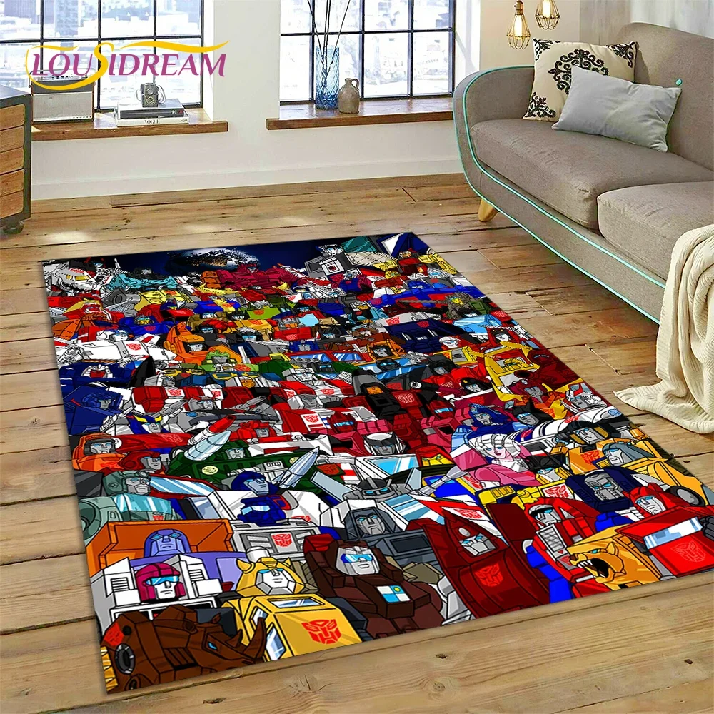 만화 T-트랜스포머 오토봇 3D 카펫 러그 침실 거실  - Home Decor Games Online Free 리뷰 및 가격