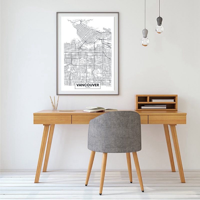 현대 미니멀리스트 벽 아트 캔버스 페인팅, 캐나다 토토 - Home Decor Vancouver 리뷰 및 가격