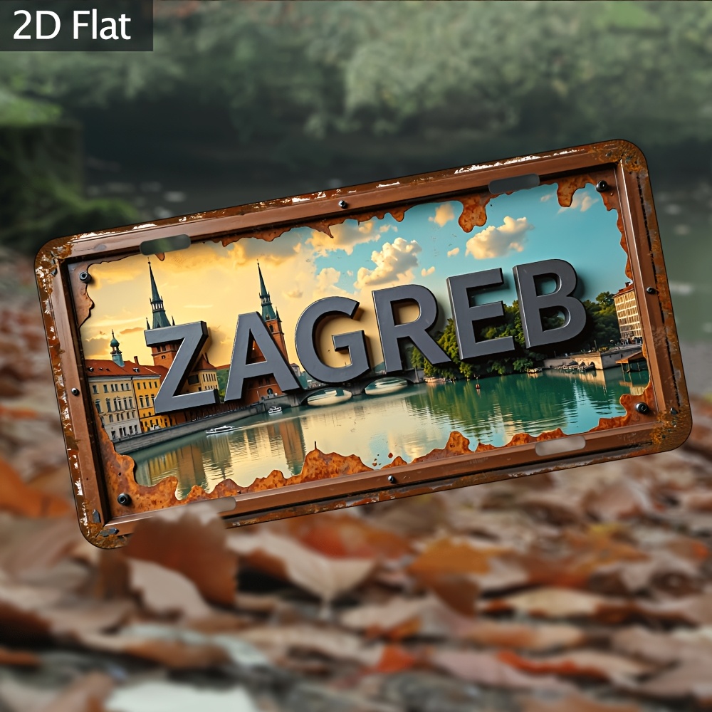 2D 플랫 - [오픈] 2D 플랫 레트로 자그레브 도시 - Home Decor Zagreb 리뷰 및 가격