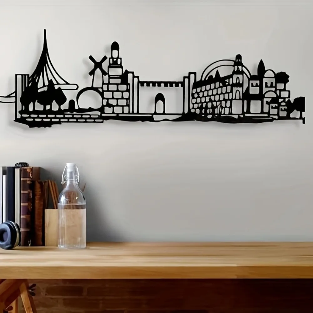 CIFBUY 철제 벽 장식 예루살렘 스카이라인 올드 시 - Home Decoration 리뷰 및 가격