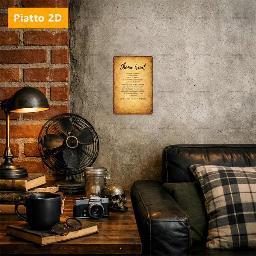 CIFBUY 히브리어 성경 알루미늄 벽 장식 8x8인치 - Home Decoration 리뷰 및 가격