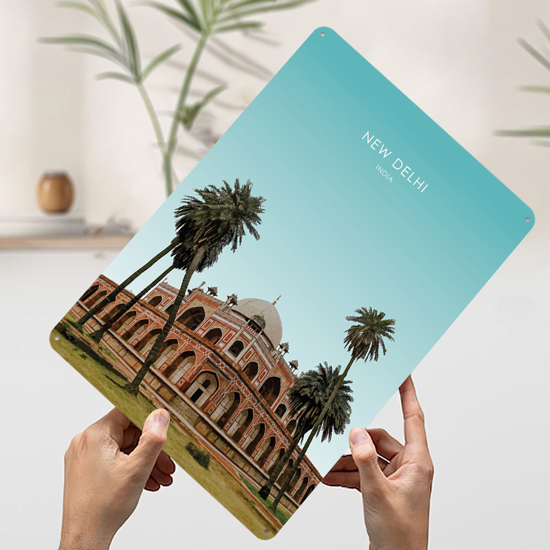 뉴델리 인도 아트워크 3D 프린팅 질감 포스터 맞춤형  - Home Decor Delhi 리뷰 및 가격