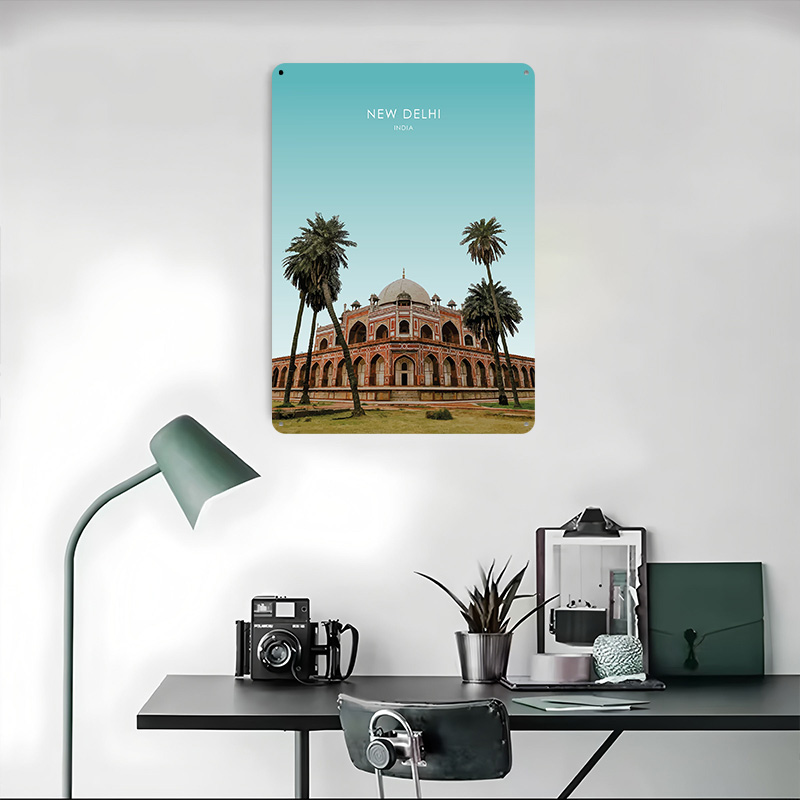 뉴델리 인도 아트워크 3D 프린팅 질감 포스터 맞춤형  - Home Decor Delhi 리뷰 및 가격